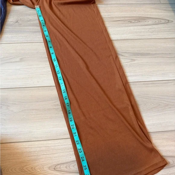 Love Poem 3 Rib Knit Flare Pants - Picture 7 of 7